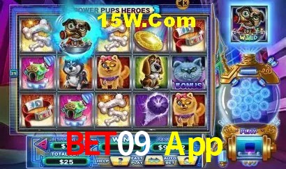 Biblioteca de slots populares na Bet09 App